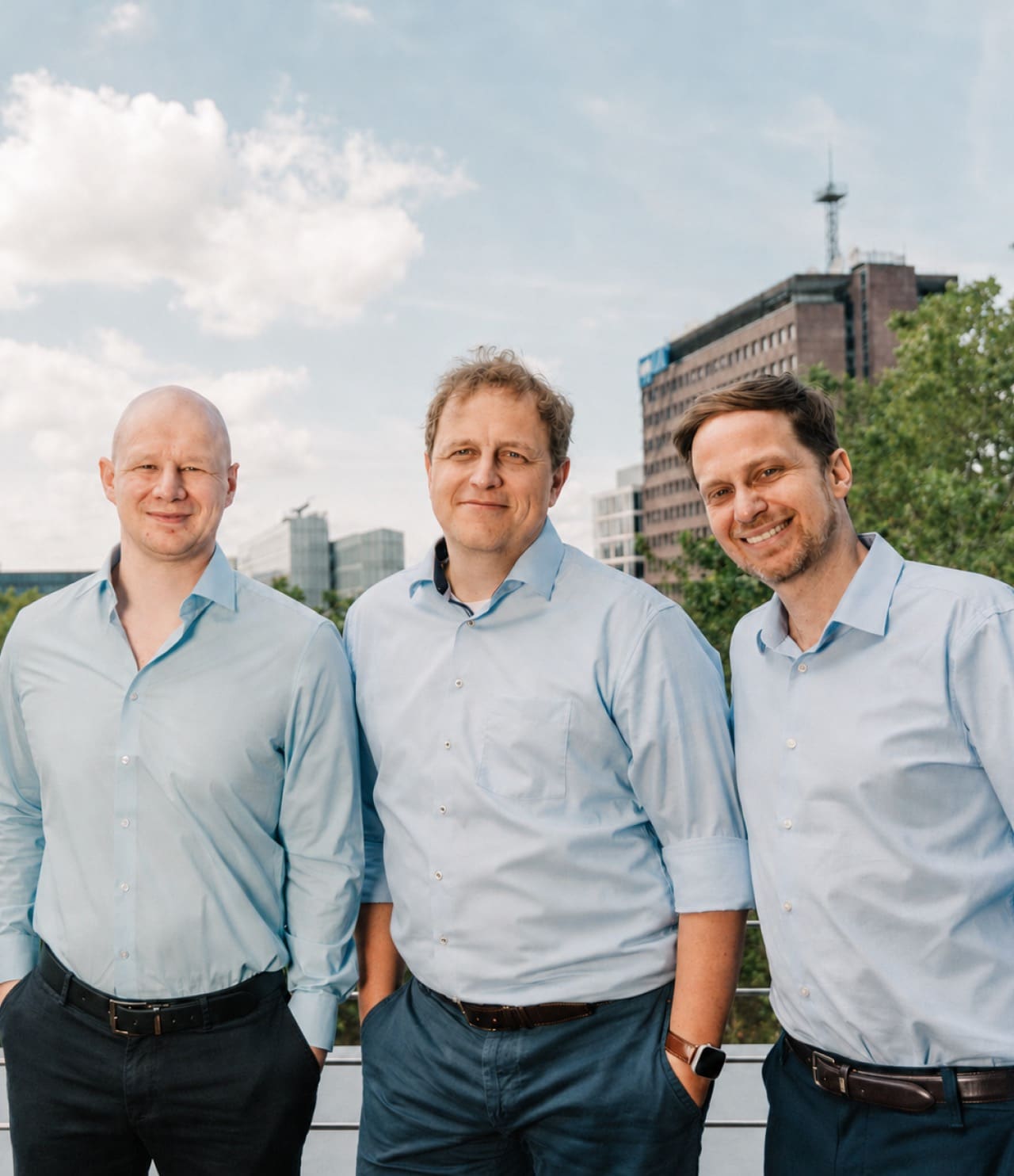 Die drei Gründer der MoIn Group